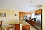The Gourmet Kitchen Features Modern Stainless Steel Appliances and Granite Countertops  Florida Keys Vacation Rental